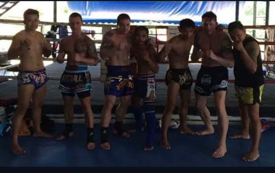 Zápas thajského boxu